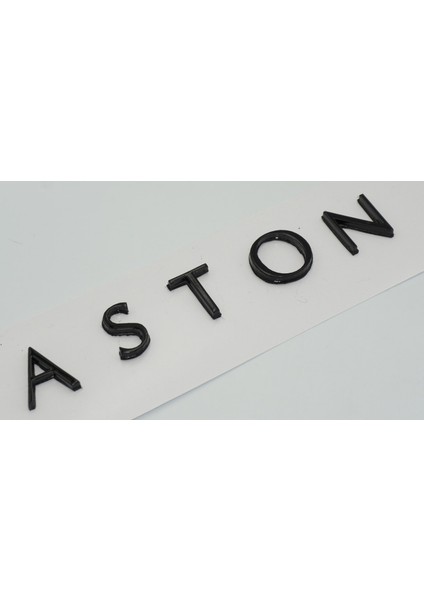 Aston Martin Bagaj 3m 3D Siyah Yazı Logo Amblem modelleri