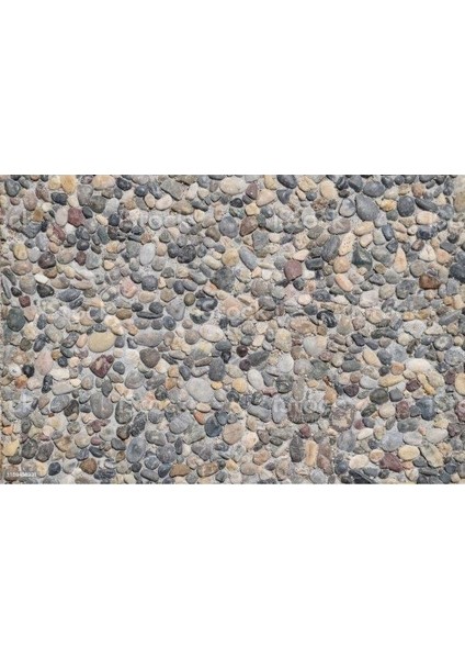 Otantik Taş Desenli Duvar Kaplama Kağıdı (5 Metre)
