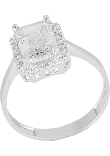 Taşlı Yüzük 14 Ayar Altın 2.14 gr OA-K21601038964