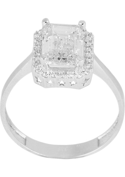 Taşlı Yüzük 14 Ayar Altın 2.14 gr OA-K21601038964