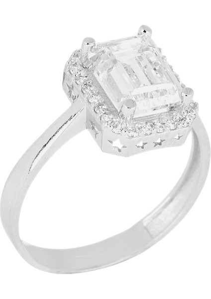 Taşlı Yüzük 14 Ayar Altın 2.14 gr OA-K21601038964