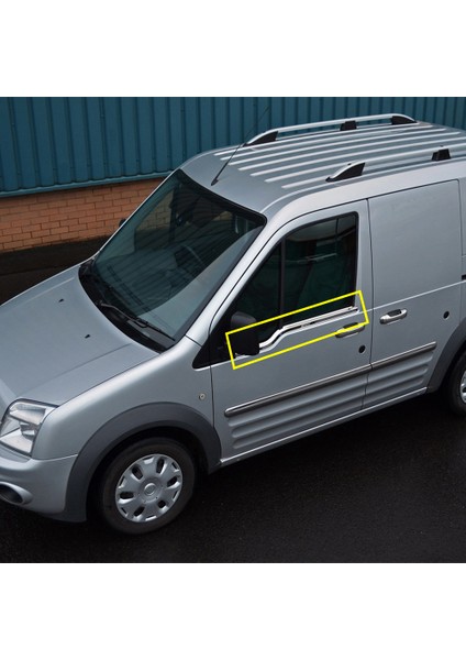 Ford Connect Panel Van Krom Cam Çıtası (Paslanmaz Çelik) - 2002-2014 Modeller (2 Parça) modelleri