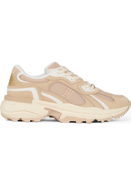 Koyu Bej Kadın Sneaker FW0FW08385