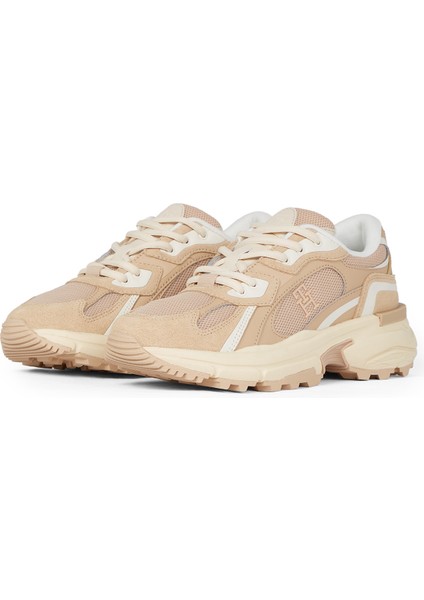 Koyu Bej Kadın Sneaker FW0FW08385