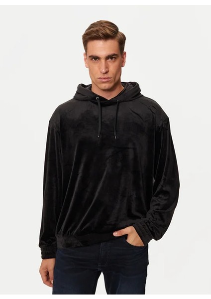 Kapüşon Yaka Siyah Erkek SweatShirt XM000054 AF10168 UC001 fiyatları