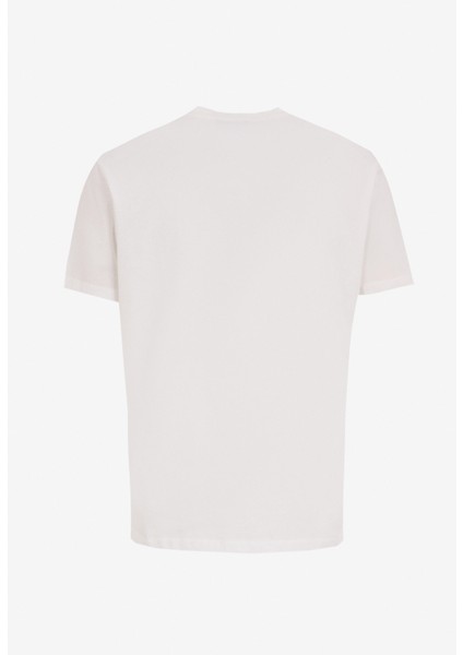 Bisiklet Yaka Payetli Kırık Beyaz Kadın T-Shirt F5SL-TST0386 fiyatları