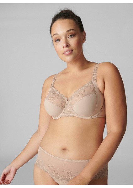 Bej Balenli Sütyen 12X320