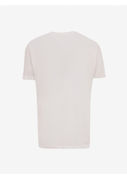 Bisiklet Yaka Payetli Kırık Beyaz Kadın T-Shirt F5SL-TST0384 fiyatları
