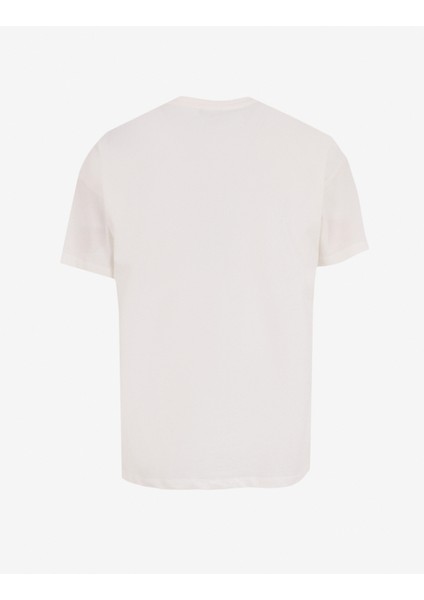 Bisiklet Yaka Düz Kırık Beyaz Kadın T-Shirt F5SL-TST0284 fiyatları