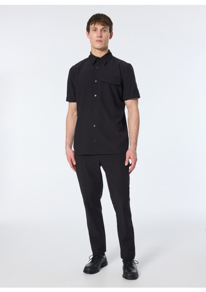 Normal Bel Normal Paça Siyah Erkek Chino Pantolon F5SM-PNT 2749 fiyatları