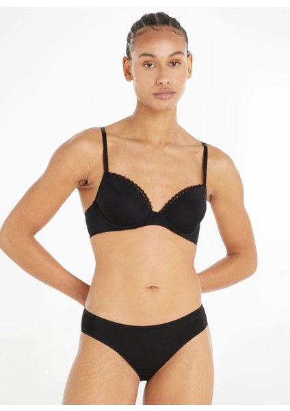 Siyah Kadın Bikini Külot 000QF6817E Ck Women