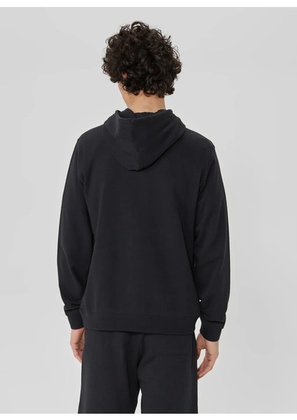 Chuck Patch Hoodıe Black Siyah Erkek Regular Fit Baskılı Zip Ceket fırsatları