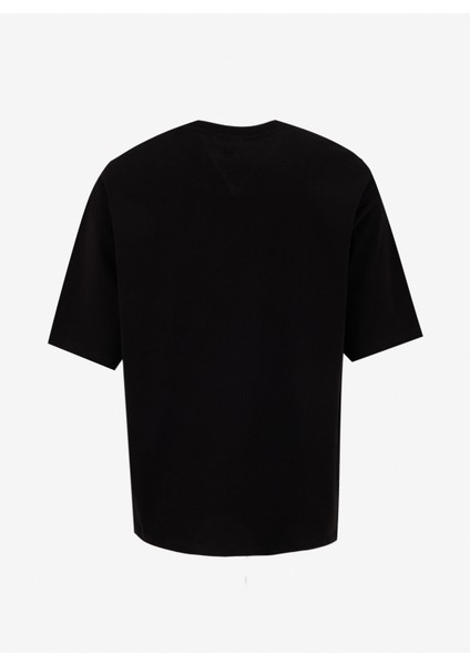 Bisiklet Yaka Baskılı Siyah Kadın T-Shirt J5SL-TST7006 fiyatları