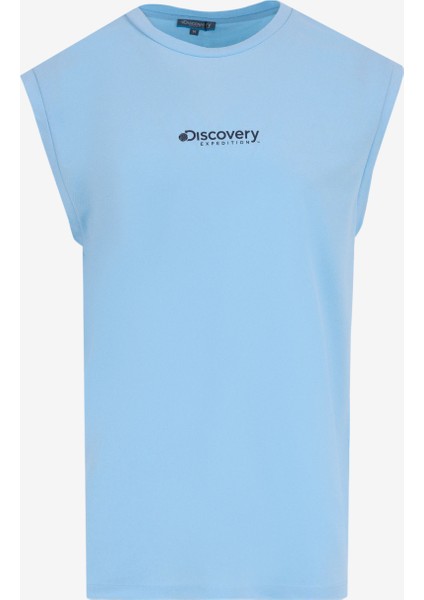 T-Shirt, L, Mavi