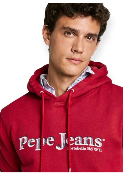 Kapüşon Yaka Kırmızı Erkek SweatShirt PM582728-276 Somers Hoodıe fiyatları