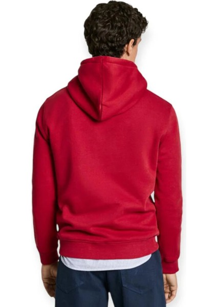 Kapüşon Yaka Kırmızı Erkek SweatShirt PM582728-276 Somers Hoodıe modelleri
