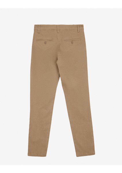 Normal Bel Dar Açık Kahve Erkek Chino Pantolon Onsmark Pete Lıfe Slm Chın 0013 Pnt