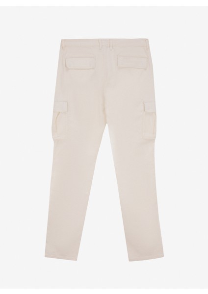 Normal Paça Beyaz Erkek Kargo Pantolon M5SM-PNT1190 fiyatları