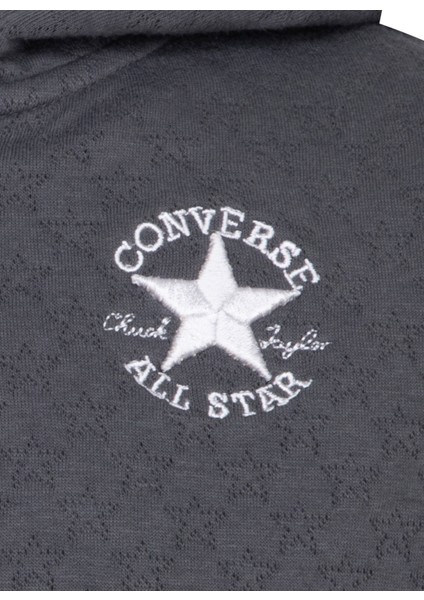 Kapüşon Yaka Düz Siyah Kadın Eşofman Üstü 4CG807-GDA-CNVG Star Poıntelle Full fiyatları