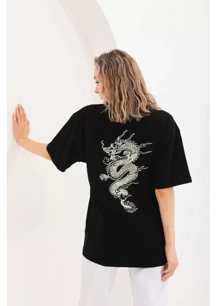 Unisex Baskılı Oversize Thirt Iyah