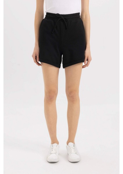 Regular Fit Basic Bermuda Şort X6153AZNS