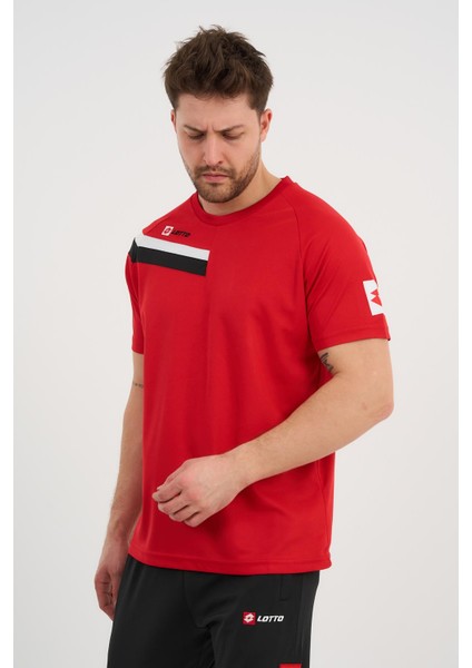 Baskı Detaylı Bisiklet Yaka Spor T-Shirt (R5846) modelleri