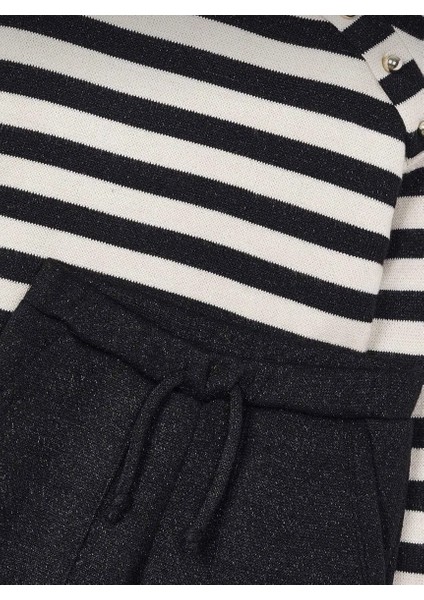 Kız Çocuk Çizgili Triko Takım 4554 fırsatları