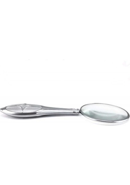 Gümüş Renkli 45MM Cam Lens, Zarif Tasarımlı Metal BÜYÜTEÇMG181558 modelleri