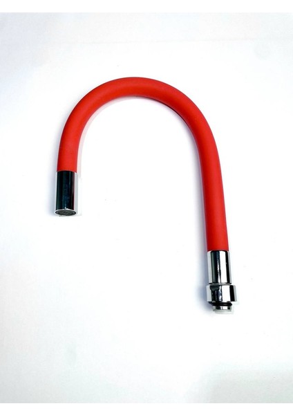 Musluk Başlığı Renkli Kobar - Kırmızı - Düz Uçlu