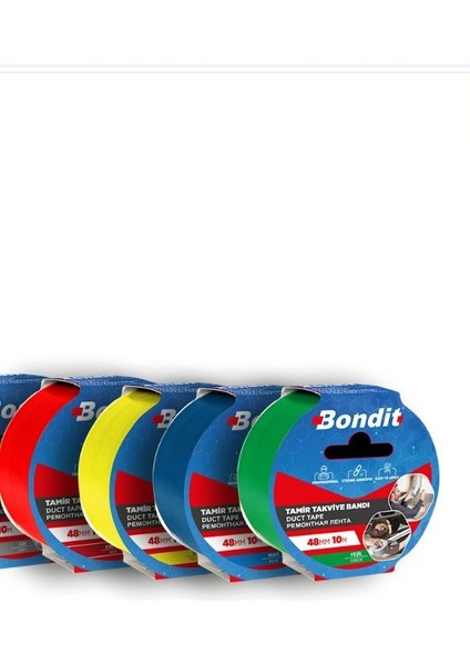 BONDİT TAMİR TAKVİYE BANTI YEŞİL 48 mm 10 mt