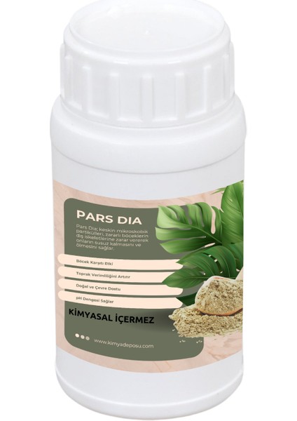 Dia Çiçek ve Bitki İçin Böcek Karşıtı Toprak Minerali 100 gr