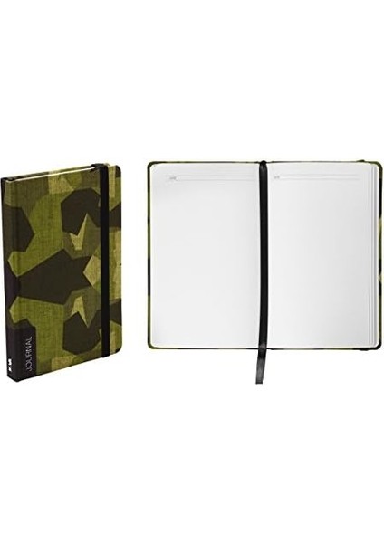 PT320C Pattern Kamuflaj Desenli Defter Çizgisiz