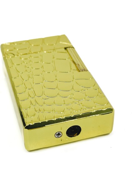 Dupont Tarzı Metal Çakmak Çift Torch Jet Alev - Gold indirimleri