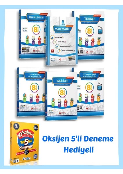 8. Sınıf Lgs Tüm Dersler Konu Özetli Soru Bankası Güncel Müfredat