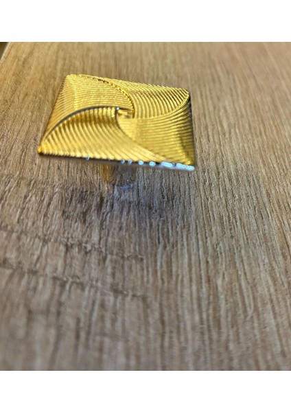 Gold Düğme Kulp