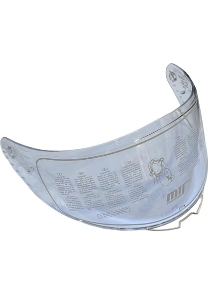 801 Kask Vizörü Şeffaf FX-201DV