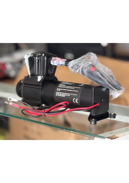 Büyük Kafa Siyah Kompresör 12VOLT