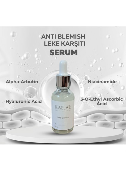 Leke Serumu Güneş,Doğum,Yaşlanma Lekeleri ve Kararan Bölgelerde Etkili (Saf C Vitamini,Alpha-Arbutin,Niacinamide ile)