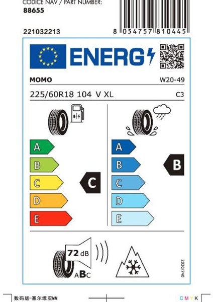 225/60 R18 104V XL North Pole W-20 Kış Lastiği ( Üretim Yılı: 2025 ) fırsatları