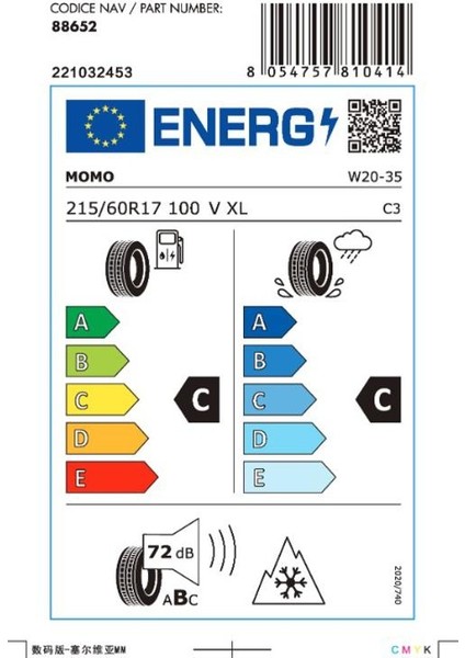 215/60 R17 100V XL North Pole W-20 Kış Lastiği ( Üretim Yılı: 2025 ) fırsatları