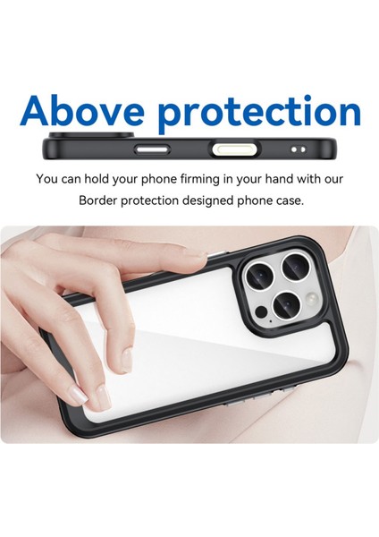 Apple iPhone 16 Pro Shield Serisi Darbeye Dayanıklı Yarı Esnek Plastik Tpu Kılıf - AL8100 fiyatları