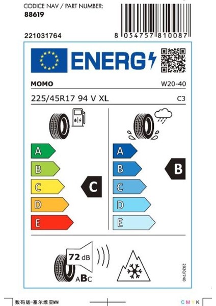225/45 R17 94V XL North Pole W-20 Oto Kış Lastiği (Üretim Yılı:2025) fırsatları