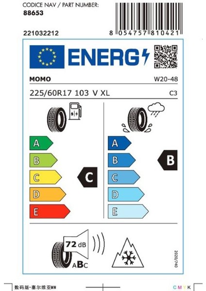 225/60 R17 103V XL North Pole W-20 Kış Lastiği ( Üretim Yılı: 2025 ) fırsatları