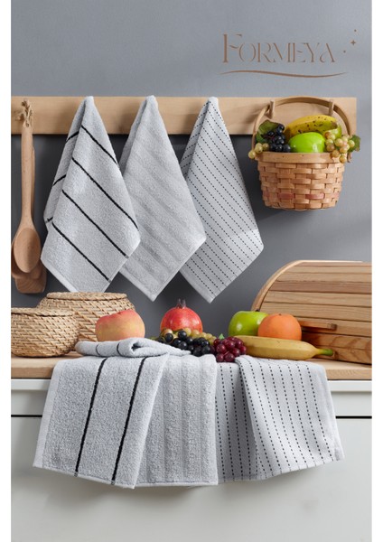 Sophia 6'lı 30 x 50 cm Mutfak Havlusu Seti