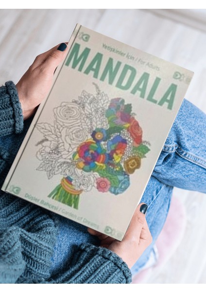 Yetişkinler İçin Mandala Düşler Bahçesi Seti