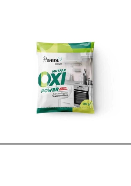 Homm Clean Oxi Power Beyazlar Için Deterjan ve Oxi Power Mutfak 2li Set