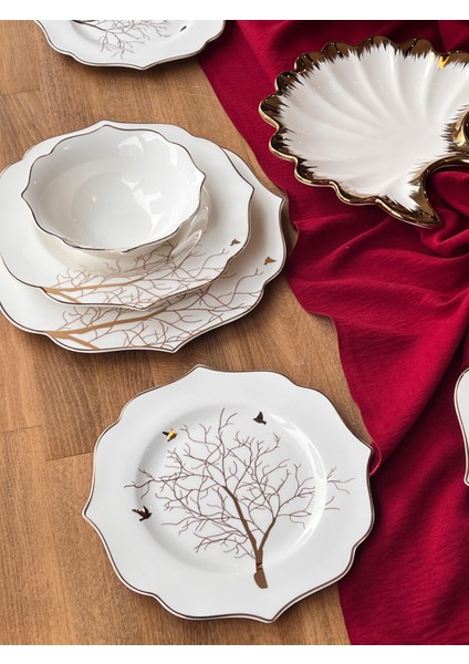 Yemek Takımı Arbol Bird 34 Parça 6 Kişilik modelleri