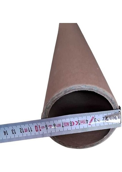 4 Adet Karton Masura Karton Rulo Boy 2 Metre Iç Çap 9 cm Silindir Kutu Postüp Rulo