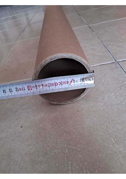 4 Adet Karton Masura Karton Rulo Boy 2 Metre Iç Çap 9 cm Silindir Kutu Postüp Rulo