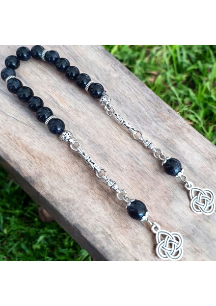 Zaza Tesbih Yıldız Jasper Taşı Doğal Taş Sallamalık Tesbih Doğal Taş Tesbih